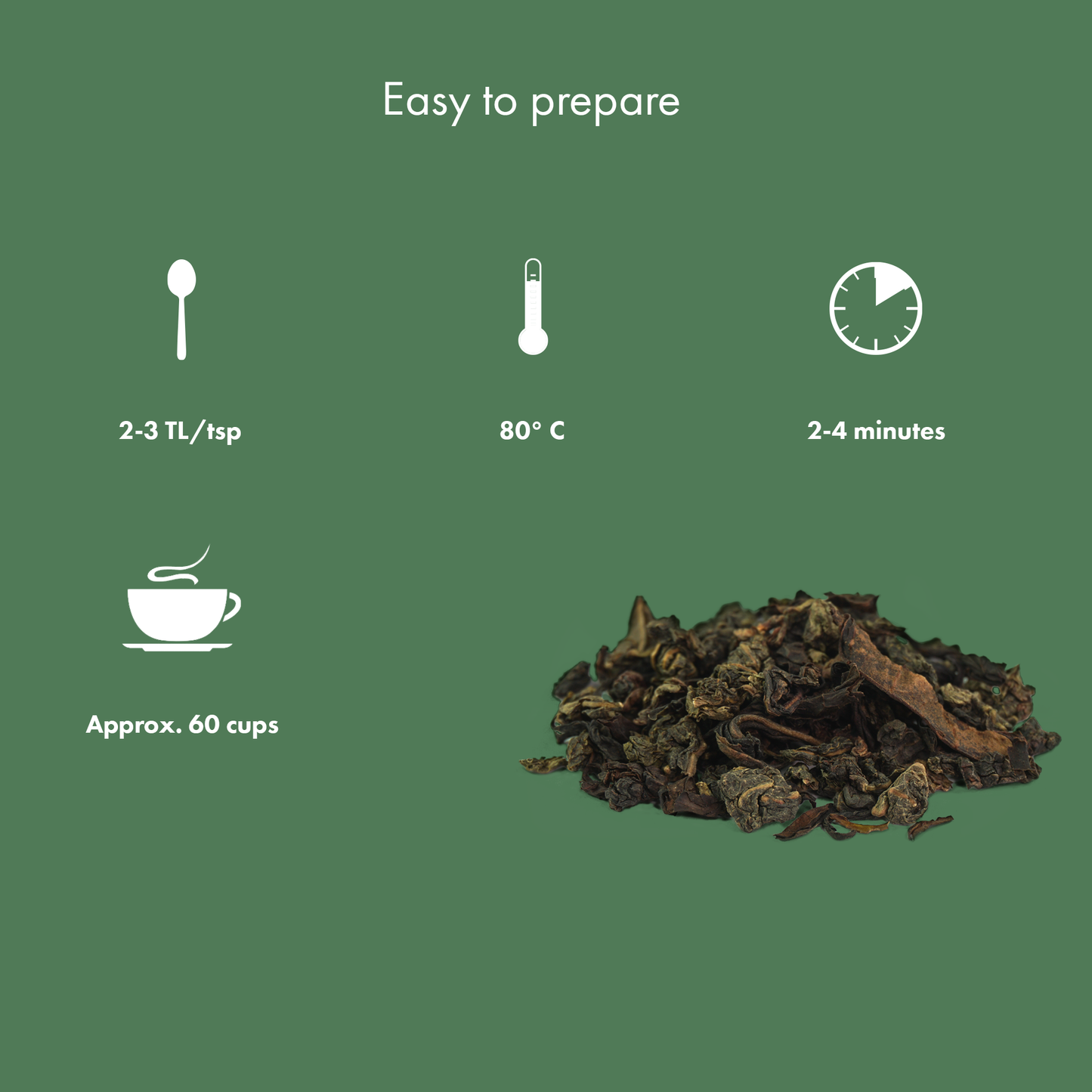 
                  
                    Oolong Imperial ORGANIC - Lightly roasted flavor 150g
                  
                