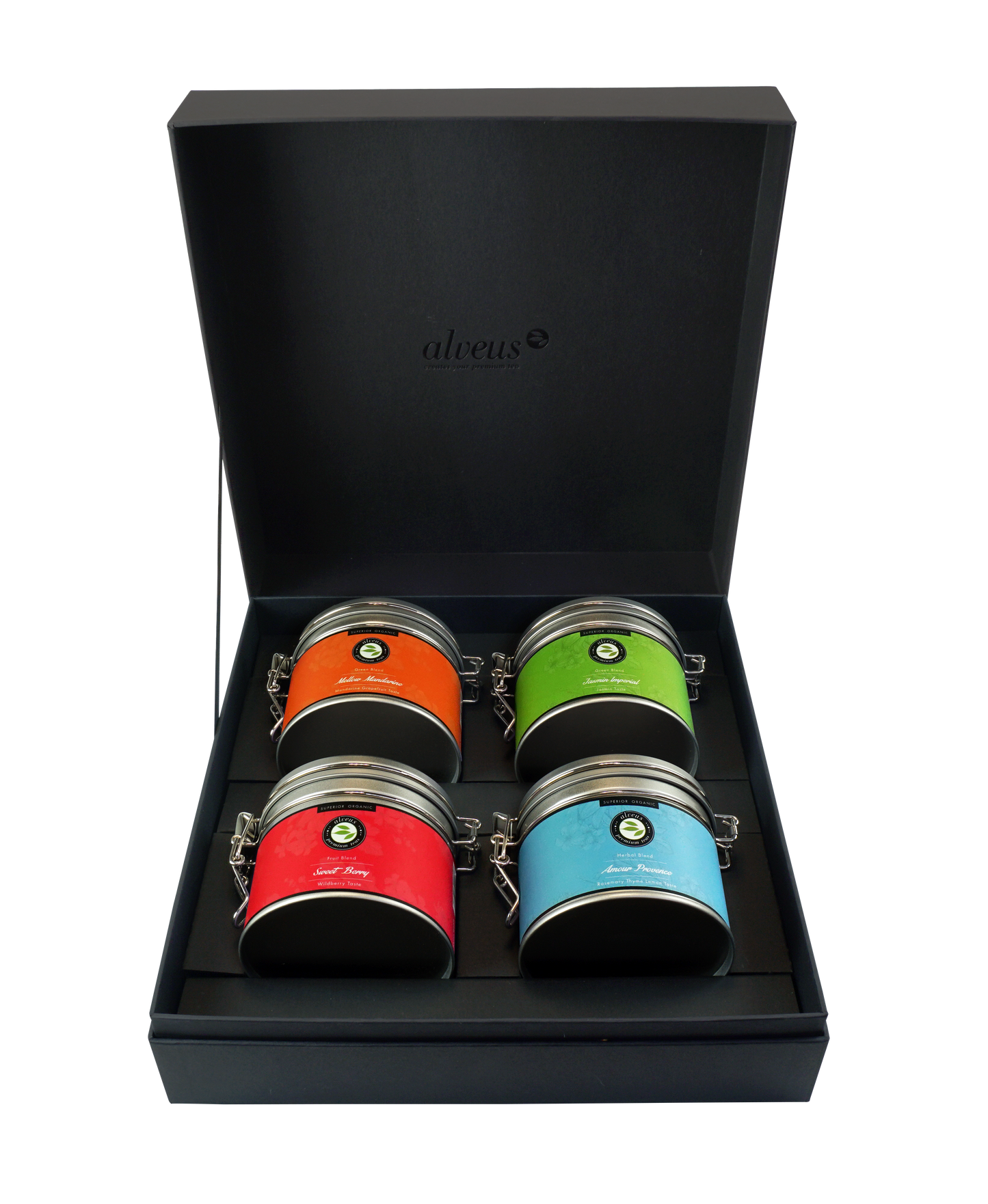
                  
                    Branded Editions BIO - Geschenkbox mit 4 Dosen je 50g
                  
                