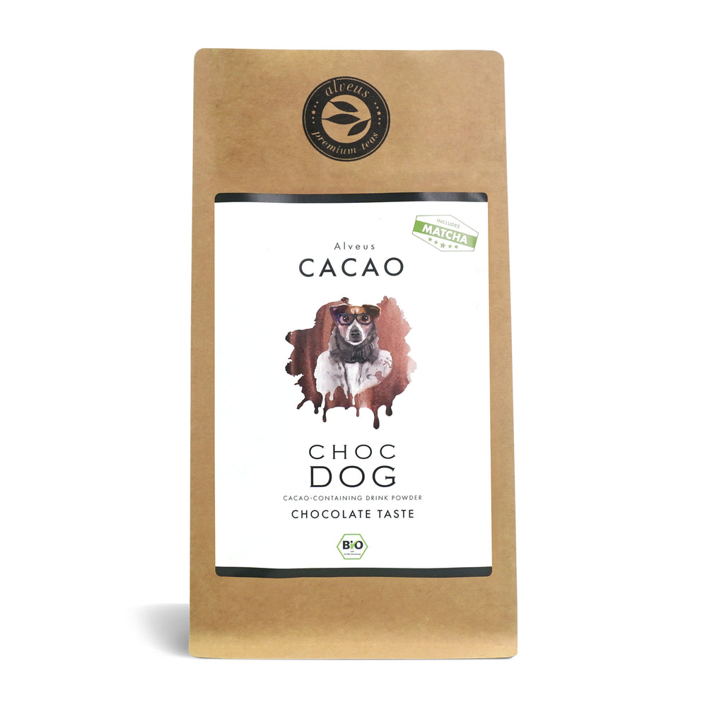 Choc Dog BIO - Goût Pur Cacao avec cafeine 125g